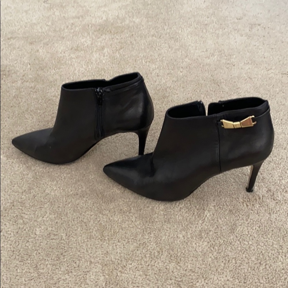 Kate Spade black booties size 9.5